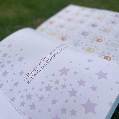Baby Memories Journal Lilac Color