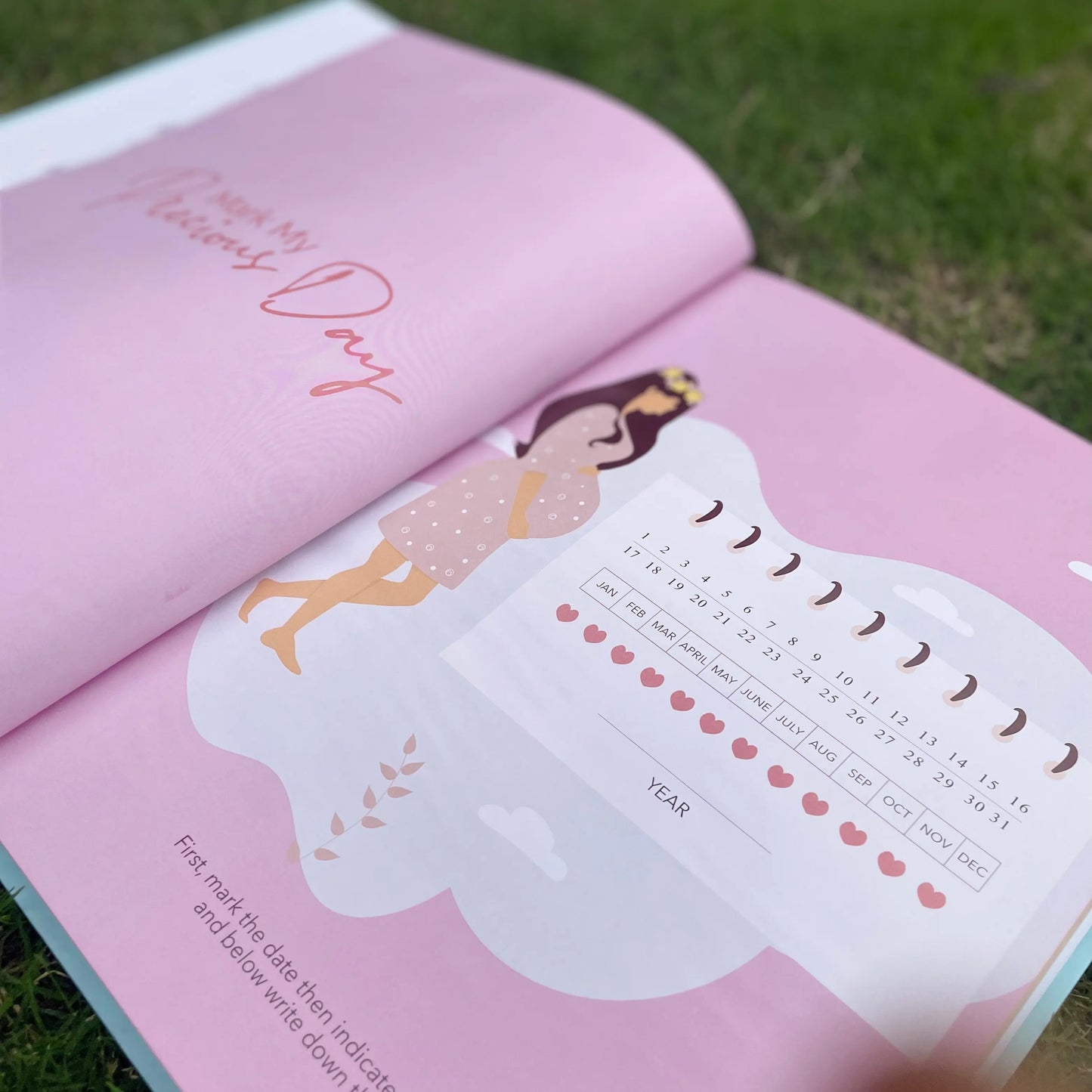 Baby Memories Journal Lilac Color