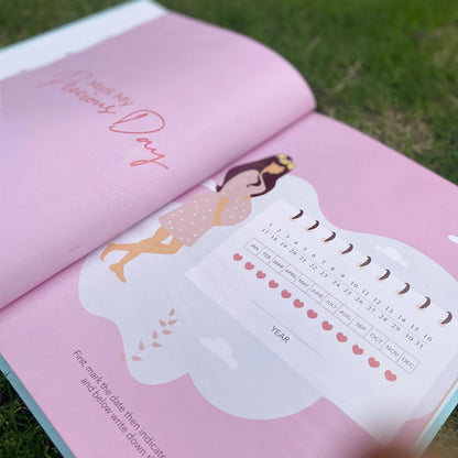 Baby Memories Journal Lilac Color