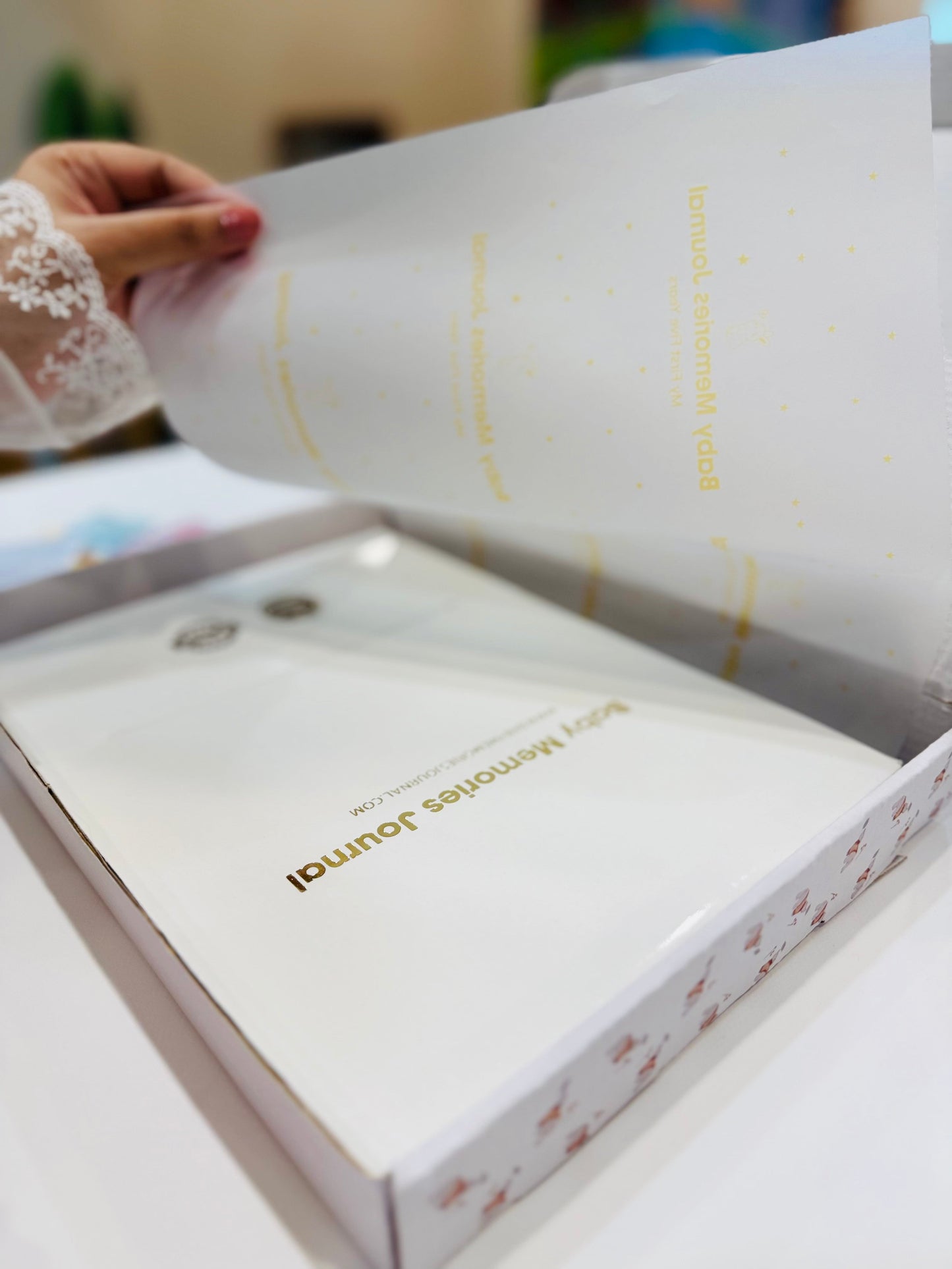 Baby Memories Journal Yellow Color