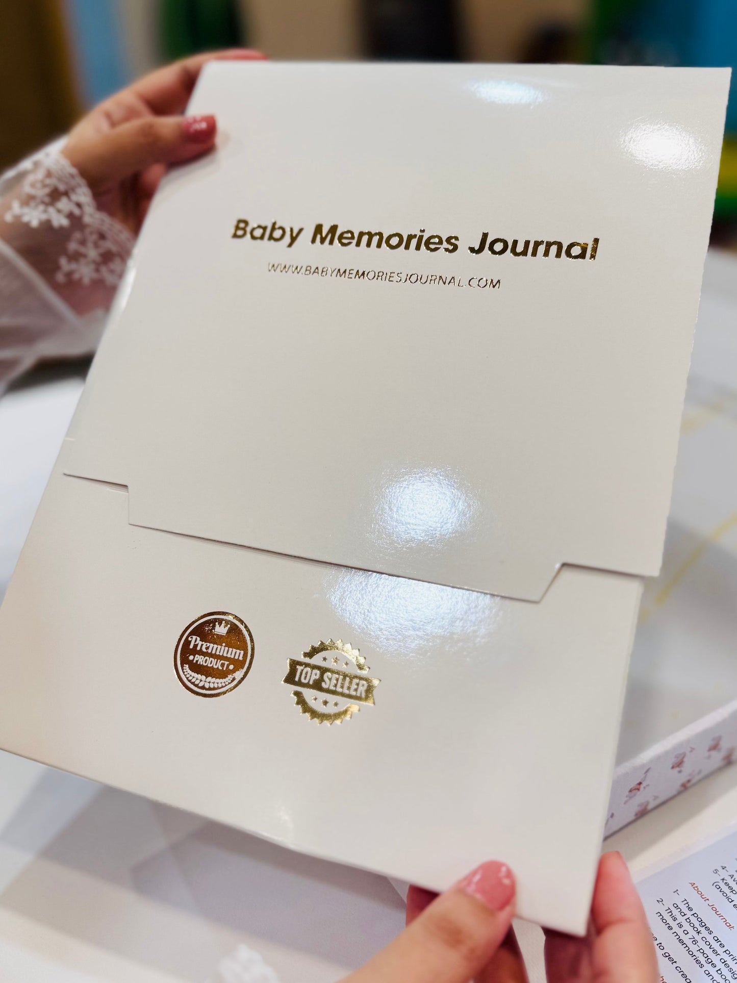 Baby Memories Journal Yellow Color