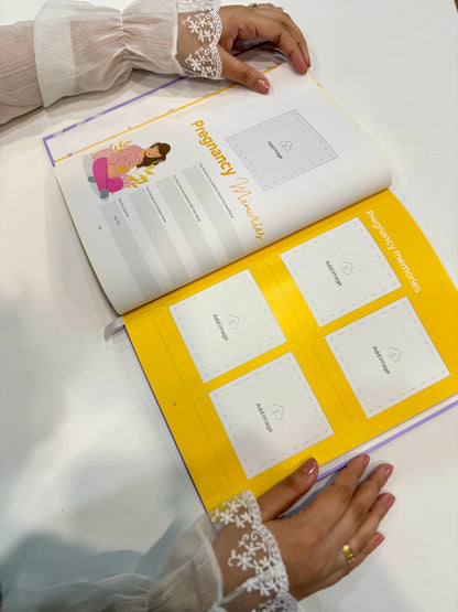 Baby Memories Journal Yellow Color