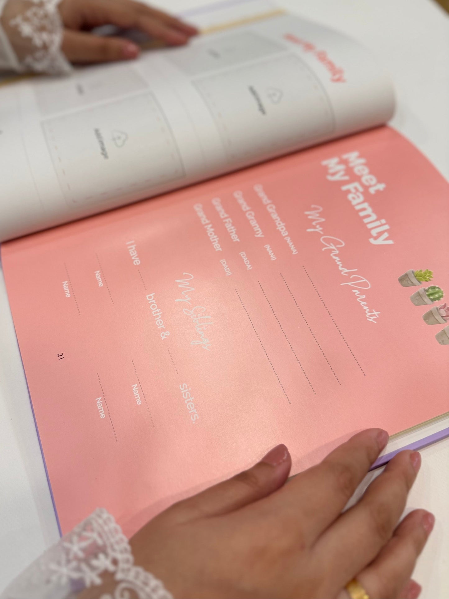 Baby Memories Journal Light Pink Color