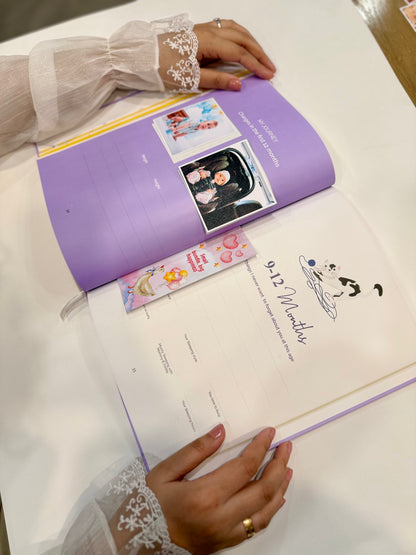 Baby Memories Journal Yellow Color