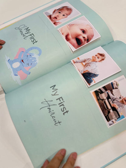 Baby Memories Journal Skyblue Color