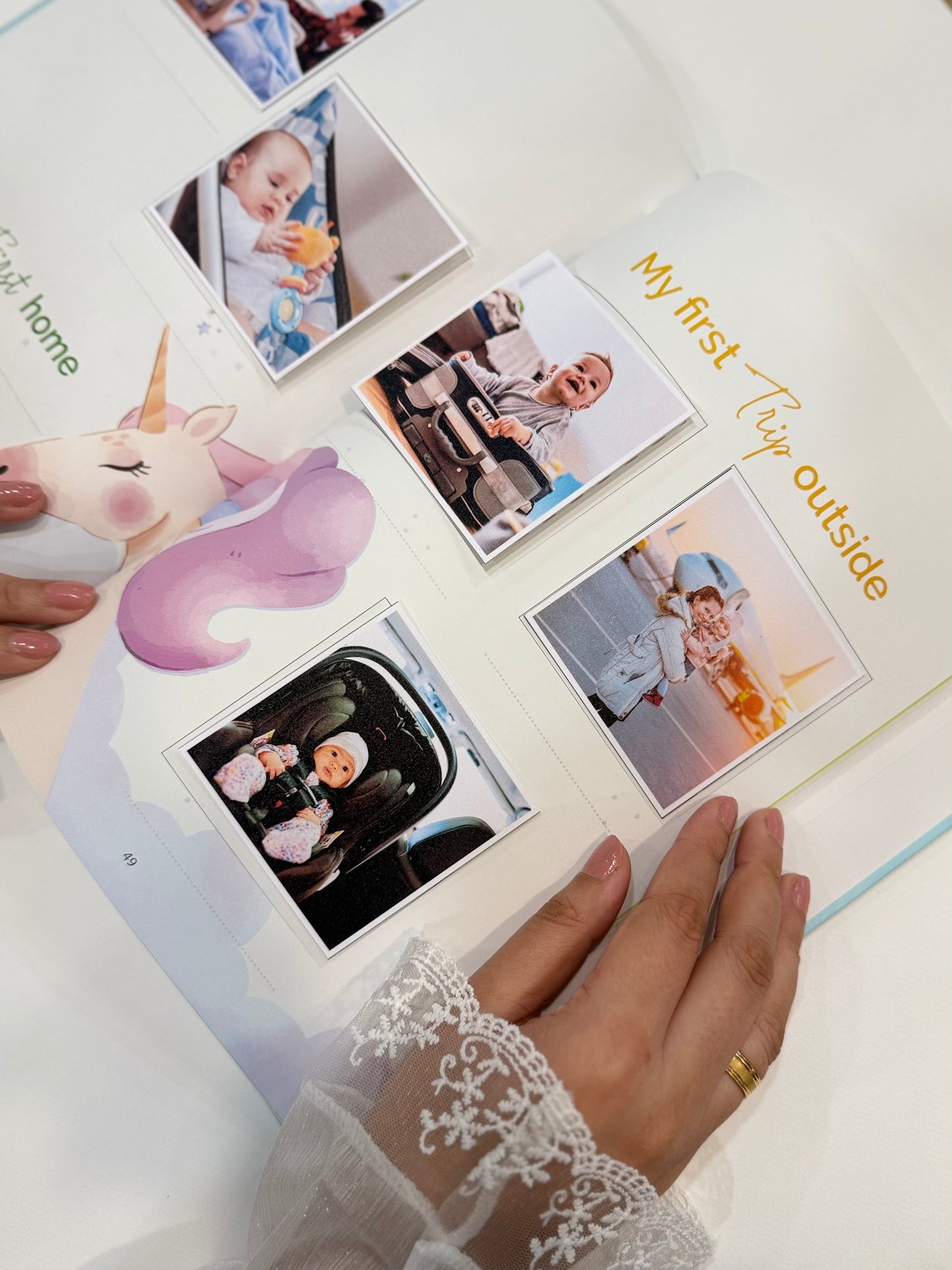 Baby Memories Journal Yellow Color