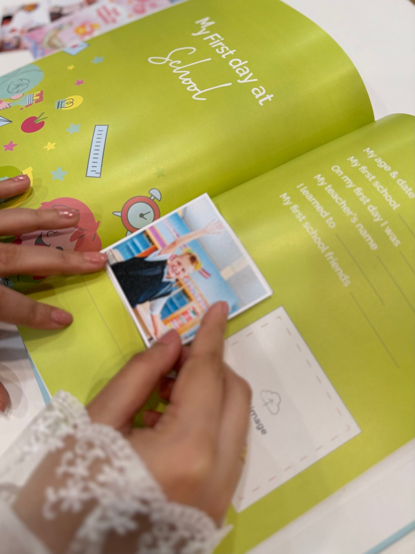 Baby Memories Journal Yellow Color