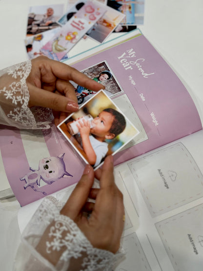 Baby Memories Journal Light Pink Color