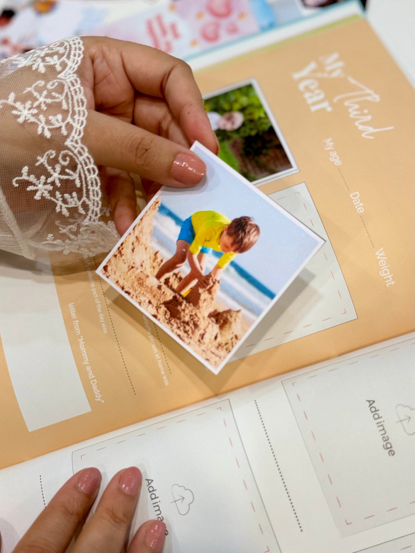 Baby Memories Journal Yellow Color