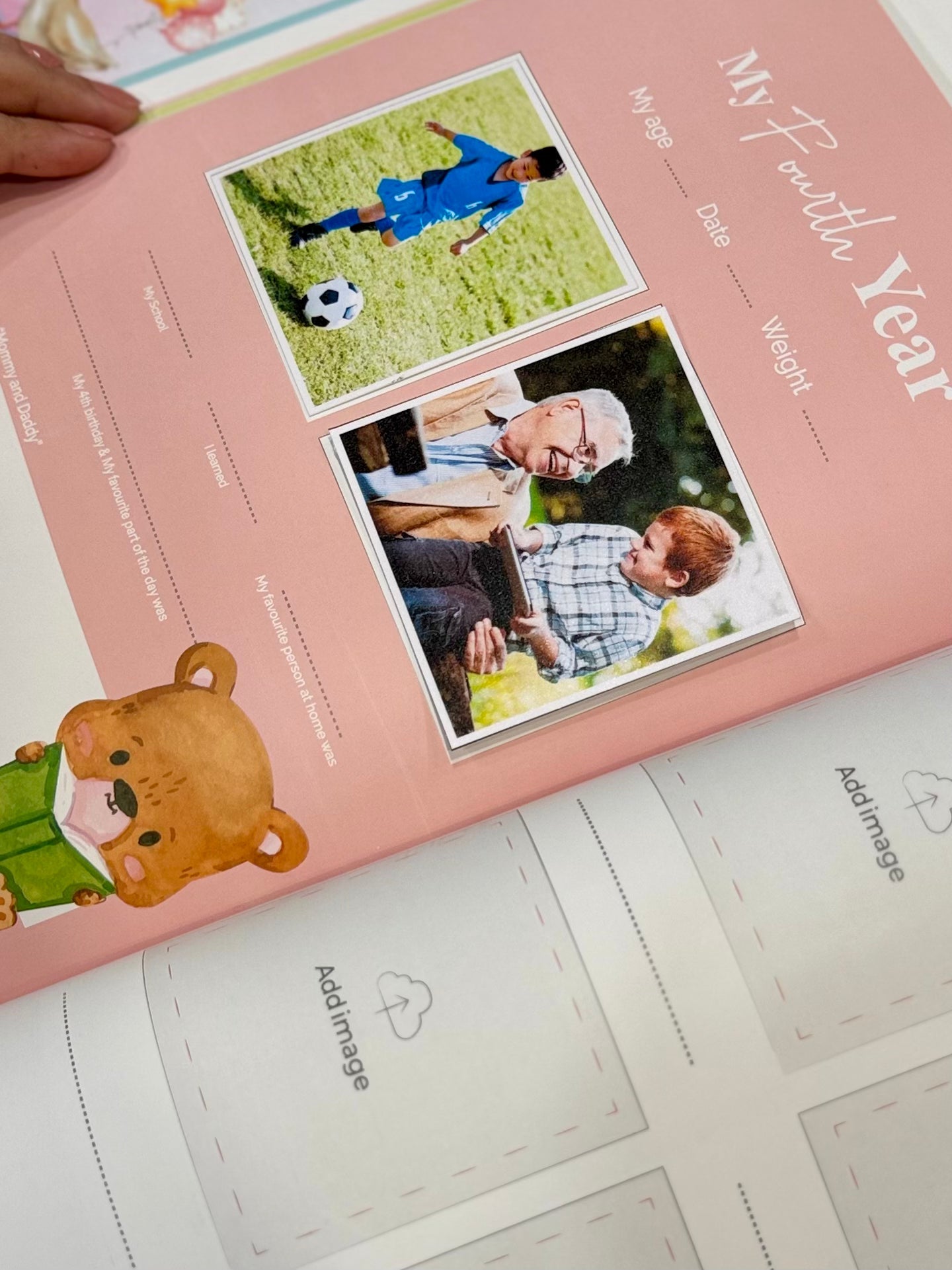 Baby Memories Journal Skyblue Color