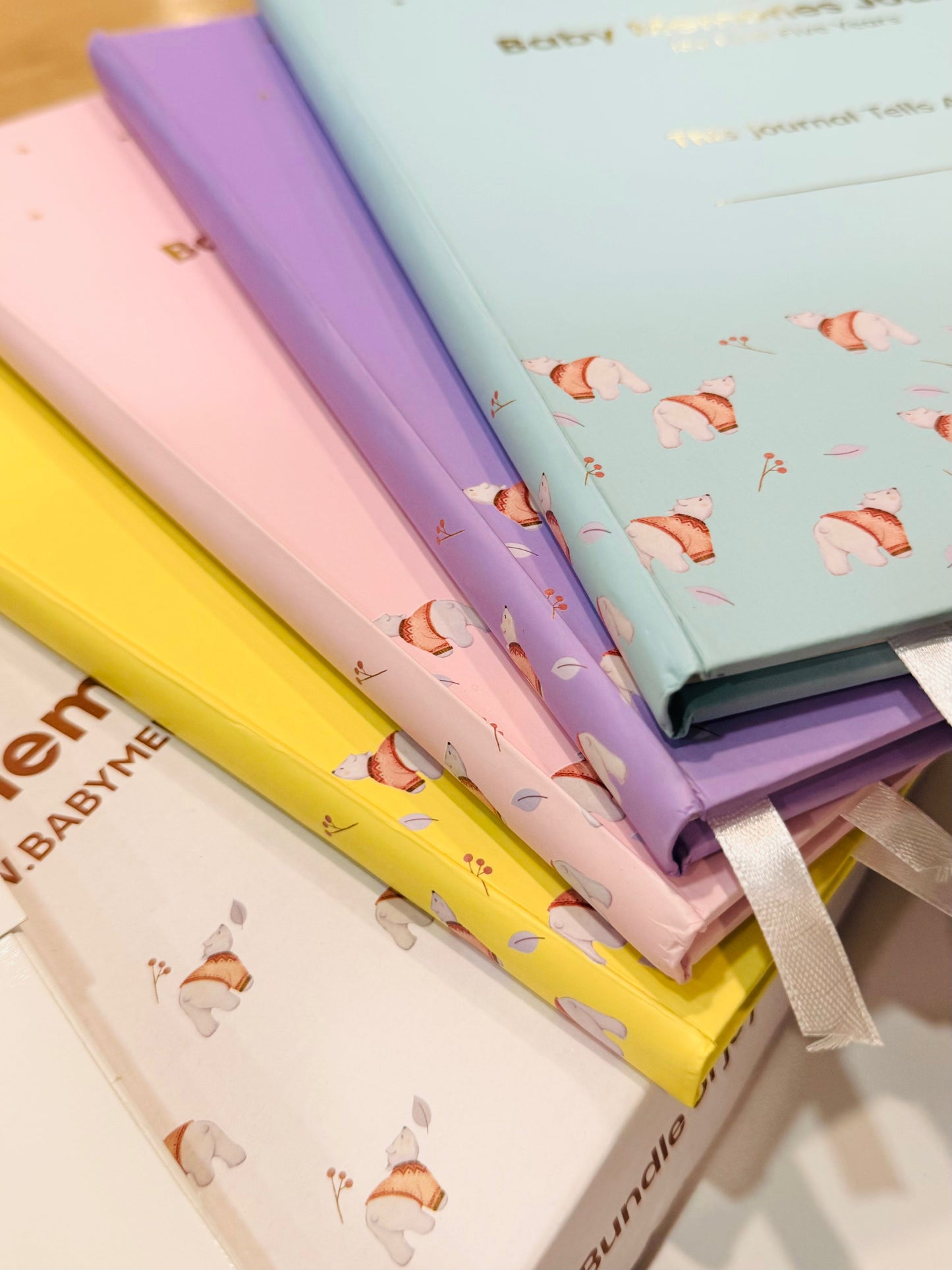 Baby Memories Journal Yellow Color